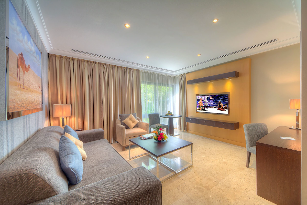 اتاق هتل دبی‌ مارین بیچ ریزورت و اسپا